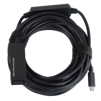 PremiumCord USB-C repeater a predlžovací kábel Male-Female, 5Gbps 5m