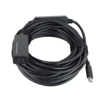 PremiumCord USB-C repeater a predlžovací kábel Male-Female, 5Gbps 5m