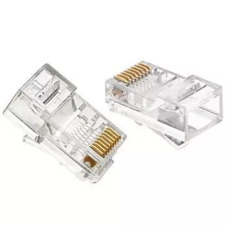 PremiumCord Konektor RJ45 8pinov UTP Cat5e na lanko (licna) PremiumCord Konektor RJ45 8pinov UTP Cat5e na lanko (licna)