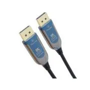 PremiumCord 8K Optický DisplayPort 1.4 prípojný kábel M/M, pozlátené konekt. 30m