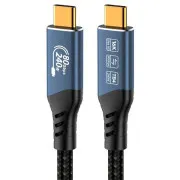 PremiumCord USB4 Version2.0 80Gbps 16K@60Hz 240W Thunderbolt 3 a 4 kábel 1,2m