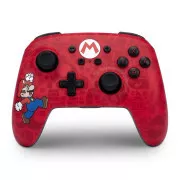 PowerA Enhanced Nabíjací bezdrôtový herný ovládač pre Nintendo Switch - Super Mario Here We Go