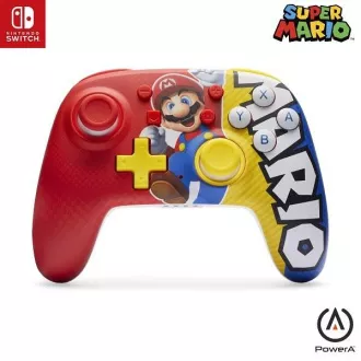 PowerA Vylepšený bezdrôtový ovládač pre Nintendo - Super Mario Victory PowerA Vylepšený bezdrôtový ovládač pre Nintendo - Super Mario Victory