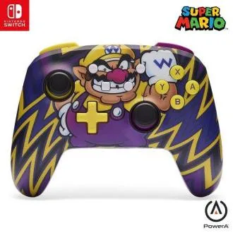 PowerA Vylepšený bezdrôtový ovládač pre Nintendo - Super Mario Wario PowerA Vylepšený bezdrôtový ovládač pre Nintendo - Super Mario Wario