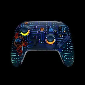 PowerA Bezdrôtový ovládač pre Nintendo Switch - Pac Man, Neon Arcade, svietiaci PowerA Bezdrôtový ovládač pre Nintendo Switch - Pac Man, Neon Arcade, svietiaci