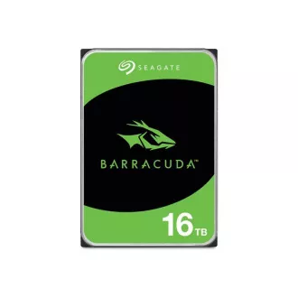 Seagate BarraCuda 3.5" HDD, 16TB, 3.5", SATAIII, 512MB cache, 7.200RPM Seagate BarraCuda 3.5" HDD, 16TB, 3.5", SATAIII, 512MB cache, 7.200RPM