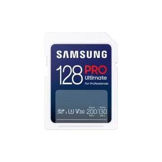 Samsung SDXC PRE ULTIMATE/SDXC/128GB/200MBps/UHS-I U3,V30
