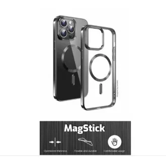 SWISSTEN PÚZDRO CLEAR JELLY MagStick METALLIC PRE IPHONE 15 PLUS ČIERNE SWISSTEN PÚZDRO CLEAR JELLY MagStick METALLIC PRE IPHONE 15 PLUS ČIERNE