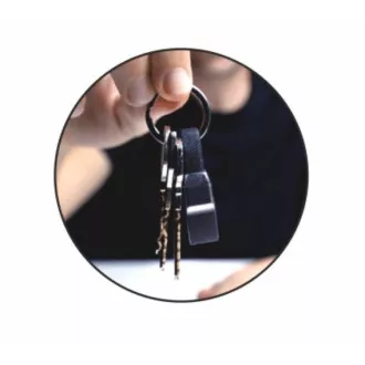 SWISSTEN MAGNETICKÝ KEYCHAIN KÁBEL USB-C / USB-C 9,7 CM