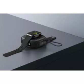 SWISSTEN POWER BANK VOLTBOX MagGO 10000 mAh S INTEGROVANÝMI KÁBLAMI + MAGSAFE + APPLE WATCH