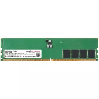 Transcend pamäť 32GB DDR5 5600 U-DIMM (JetRam) 2Rx8 (2Gx8)x16 CL46 1.1V