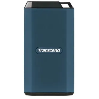 Transcend ESD410C 2TB, USB 20Gbps Type C, Externý odolný SSD disk (3D NAND flash), 2000MB/R, 2000MB/W, modrý