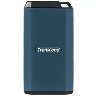 Transcend ESD410C 4TB, USB 20Gbps Type C, Externý odolný SSD disk (3D NAND flash), 2000MB/R, 2000MB/W, modrý