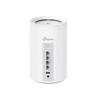 TP-Link Deco BE65(1-pack) BE9300 Trojpásmový systém Mesh WiFi 7 pre celú domácnosť, 4x 2.5GLAN, USB, 2,4/5/6GHz, HomeShi - Rozbalené