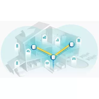 TP-Link Deco X60(1-pack) - AX5400 Meshový Wi-Fi 6 systém pre inteligentné domácnosti - HomeCare - (1-pack)