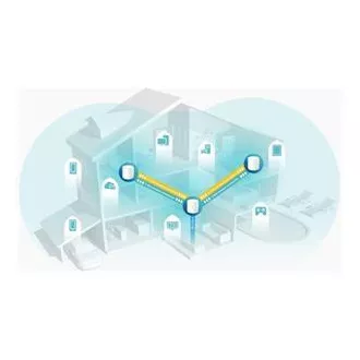 TP-Link Deco X60(1-pack) - AX5400 Meshový Wi-Fi 6 systém pre inteligentné domácnosti - HomeCare - (1-pack)