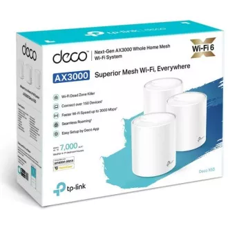 TP-Link Deco X60(1-pack) - AX5400 Meshový Wi-Fi 6 systém pre inteligentné domácnosti - HomeCare - (1-pack)