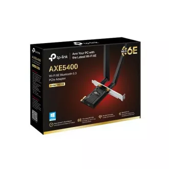 TP-Link Archer TXE72E - AXE5400 Wi-Fi 6E Bluetooth 5.3 PCIe adaptér