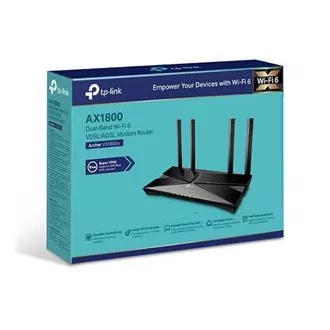 TP-Link Archer VX1800 - AX1800 Wi-Fi 6 VDSL/ADSL Modem a Router, USB 2.0 pre 3G/4G a Media, RJ-11 pre VoIP Telefón, Eas TP-Link Archer VX1800 - AX1800 Wi-Fi 6 VDSL/ADSL Modem a Router, USB 2.0 pre 3G/4G a Media, RJ-11 pre VoIP Telefón, Eas