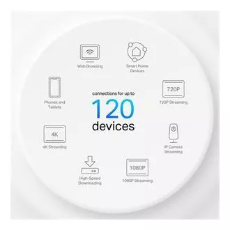 TP-Link Deco X10(1-pack) - AX1500 Meshový Wi-Fi 6 systém pre inteligentné domácnosti - Rodičovská kontrola - (1-pack)