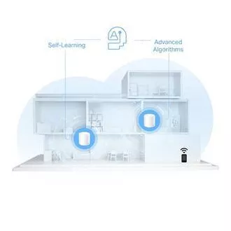 TP-Link Deco X10(2-pack) - AX1500 Meshový Wi-Fi 6 systém pre inteligentné domácnosti - Rodičovská kontrola - (2-pack)