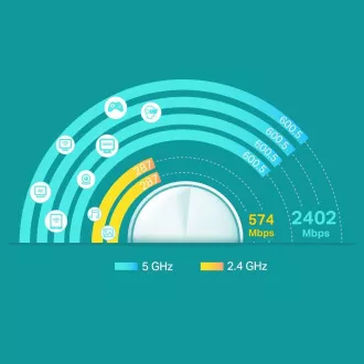 TP-Link Deco X60(3-pack) - AX5400 Meshový Wi-Fi 6 systém pre inteligentné domácnosti - HomeCare - (3-pack)