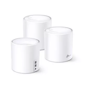 TP-Link Deco X60(3-pack) - AX5400 Meshový Wi-Fi 6 systém pre inteligentné domácnosti - HomeCare - (3-pack)
