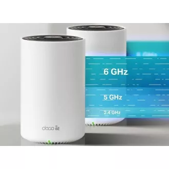 TP-Link Deco XE75 Pro (3-pack) - Multi-Gig 2,5 Gbps AXE5400 trojpásmový Meshový Wi-Fi 6E systém, HomeShield (3-pack) TP-Link Deco XE75 Pro (3-pack) - Multi-Gig 2,5 Gbps AXE5400 trojpásmový Meshový Wi-Fi 6E systém, HomeShield (3-pack)