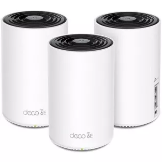 TP-Link Deco XE75(3-pack) - AXE5400 trojpásmový Meshový Wi-Fi 6E systém pre inteligentné domácnosti, HomeShield (3-pack)