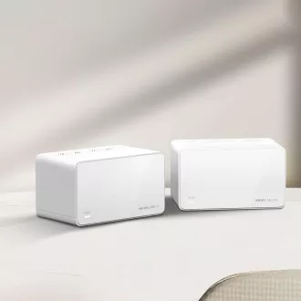 TP-Link WiFi router Mercusys Halo H90X(2-pack) WiFi 6, AX6000, 1x 2,5 GLAN, 2x GLAN