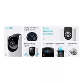 TP-Link Tapo C225 - Domáca bezpečnostná Wi-Fi kamera, 4MP (2560 × 1440), ONVIF