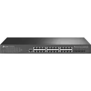 TP-Link TL-SG3428X-UPS JetStream L2 Switch 24x GElán 4x10GE SFP+ a záložným UPS napájaním