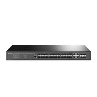 TP-Link TL-SG3428XF JetStream 24-Port SFP L2+ Manažér Switch with 4 10GE SFP+ Slots TP-Link TL-SG3428XF JetStream 24-Port SFP L2+ Manažér Switch with 4 10GE SFP+ Slots