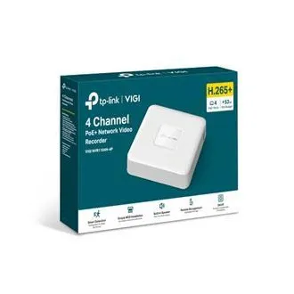TP-LINK Záznamové zariadenie VIGI NVR1104H-4P 4 kanálov, 4x Lan s PoE, 2x USB TP-LINK Záznamové zariadenie VIGI NVR1104H-4P 4 kanálov, 4x Lan s PoE, 2x USB