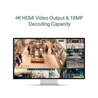 TP-LINK Záznamové zariadenie VIGI NVR1104H-4P 4 kanálov, 4x Lan s PoE, 2x USB TP-LINK Záznamové zariadenie VIGI NVR1104H-4P 4 kanálov, 4x Lan s PoE, 2x USB
