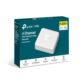 TP-LINK Záznamové zariadenie VIGI NVR1104H-4P 4 kanálov, 4x Lan s PoE, 2x USB TP-LINK Záznamové zariadenie VIGI NVR1104H-4P 4 kanálov, 4x Lan s PoE, 2x USB