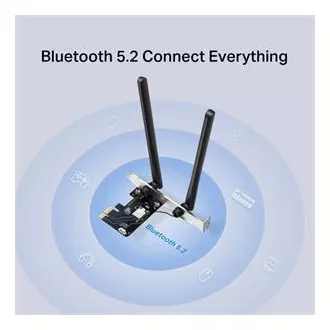 MERCUSYS MA86XE - PCI Express Adaptér AXE5400, Bezdrôtový WiFi 6E