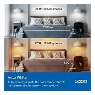 TP-Link Tapo L535E, Chytrá Wi-Fi LED žiarovka farebná, 2500-6500K, E27