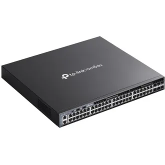 TP-Link SG6654X Omada 48-Port Gigabitový Stackable L3 Switch, 48 gigabitových RJ45 portov a 6× 10 Gbps SFP+ slotov