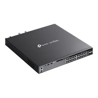 TP-Link SG6428XHP Omada 24 portový gigabitový RJ45 stackable L3 PoE+ switch, 720 W total PoE budget