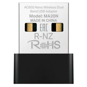 MERCUSYS MA20N - AC650 Bezdrôtový dvojpásmový USB nano adaptér
