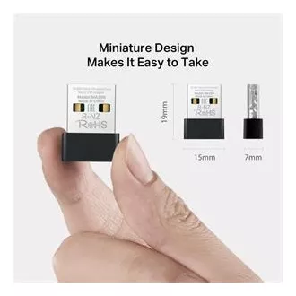 MERCUSYS MA20N - AC650 Bezdrôtový dvojpásmový USB nano adaptér