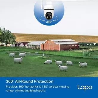 TP-Link Tapo C501GW - Vonkajšia 4G LTE otočná/naklápacia kamera, LTE/LAN, 2MP (1920x1080) 122 °, ONVIF