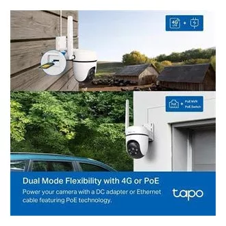 TP-Link Tapo C501GW - Vonkajšia 4G LTE otočná/naklápacia kamera, LTE/LAN, 2MP (1920x1080) 122 °, ONVIF