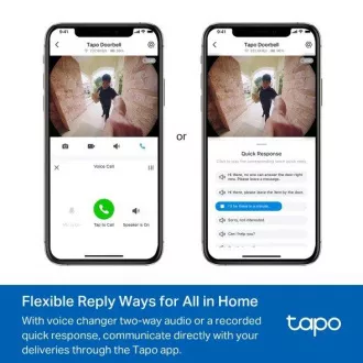 TP- Link Tapo D235 Videokamera s domovým zvončekom