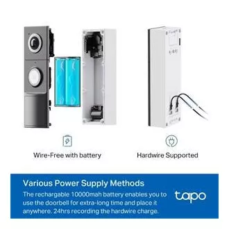TP- Link Tapo D235 Videokamera s domovým zvončekom