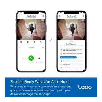 TP- Link Tapo D235 Videokamera s domovým zvončekom