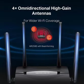 Mercusys MR25BE Dvojpásmový Wi-Fi 7 router BE3600