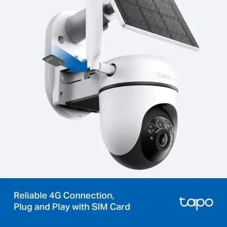 TP-Link Tapo C615 KIT - Sada bezpečnostné otočné 4G LTE kamery so solárnym panelom