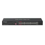 TP-Link Mercusys MS128GP 28-portový gigabitový rackový switch s 24 portami PoE+